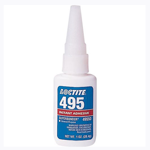 Loctite 495 Instant Adhesive Super Bonder Clear 1 Oz Bottle